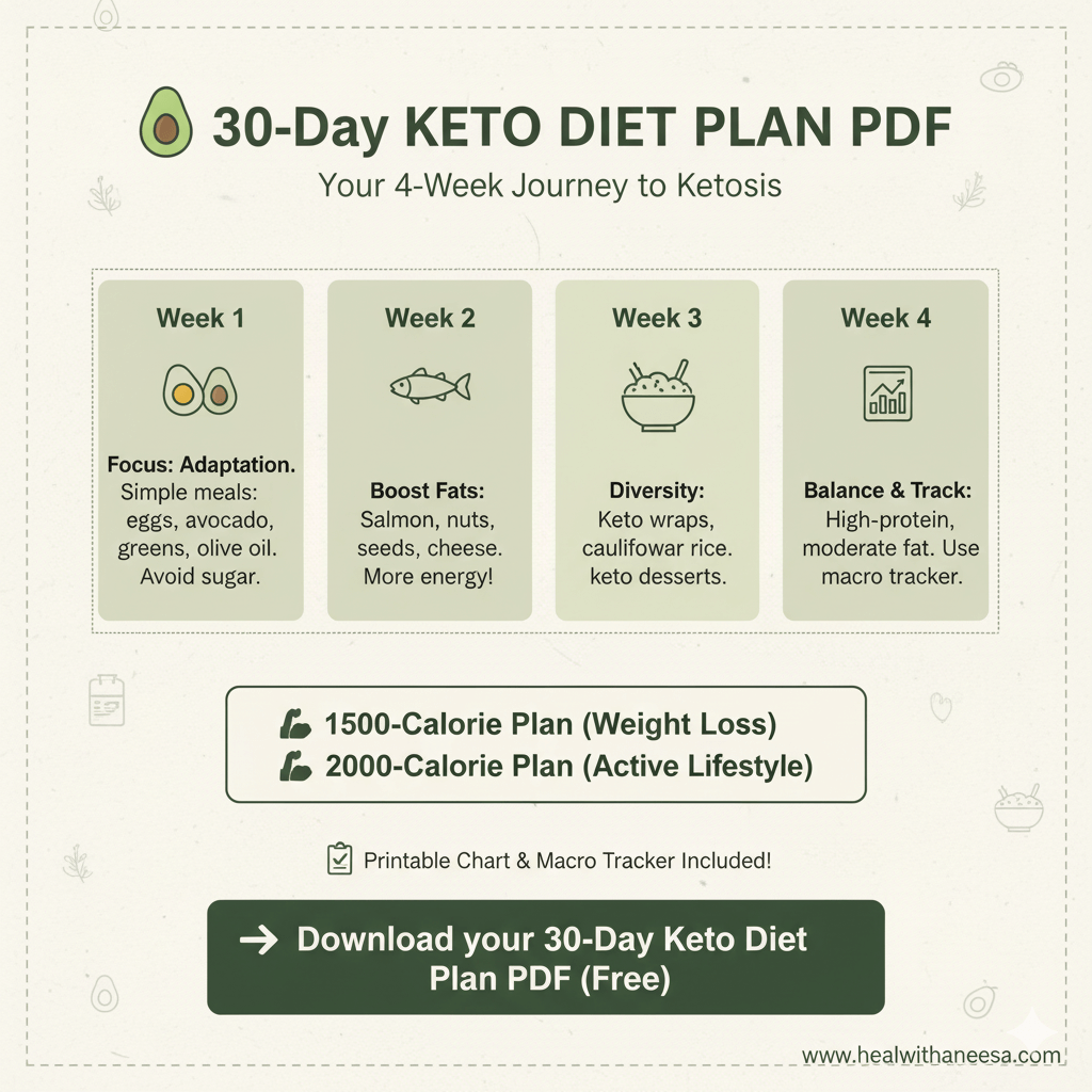 30 day keto diet plan
